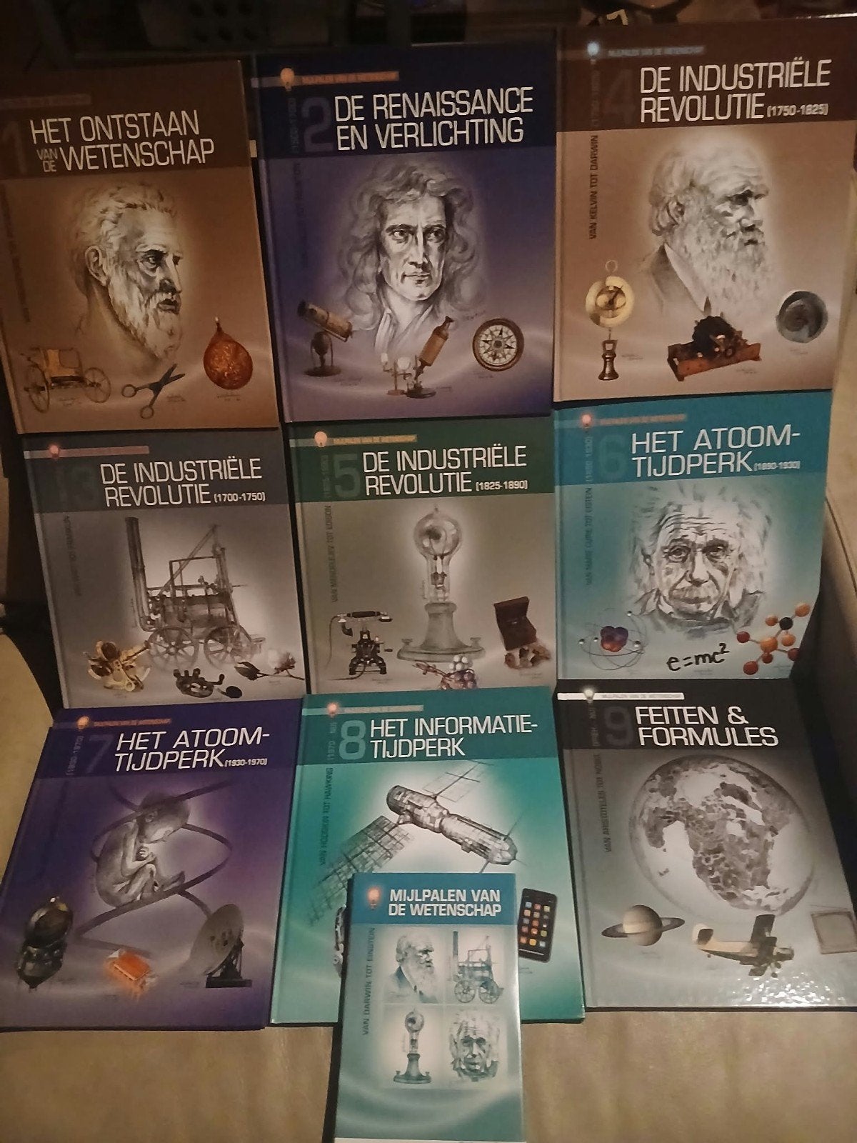 Complete boekenset het ontstaan van de wetenschap + DVD 
1), Livres, Enlèvement ou Envoi, Neuf, Autres sujets/thèmes, Série complète