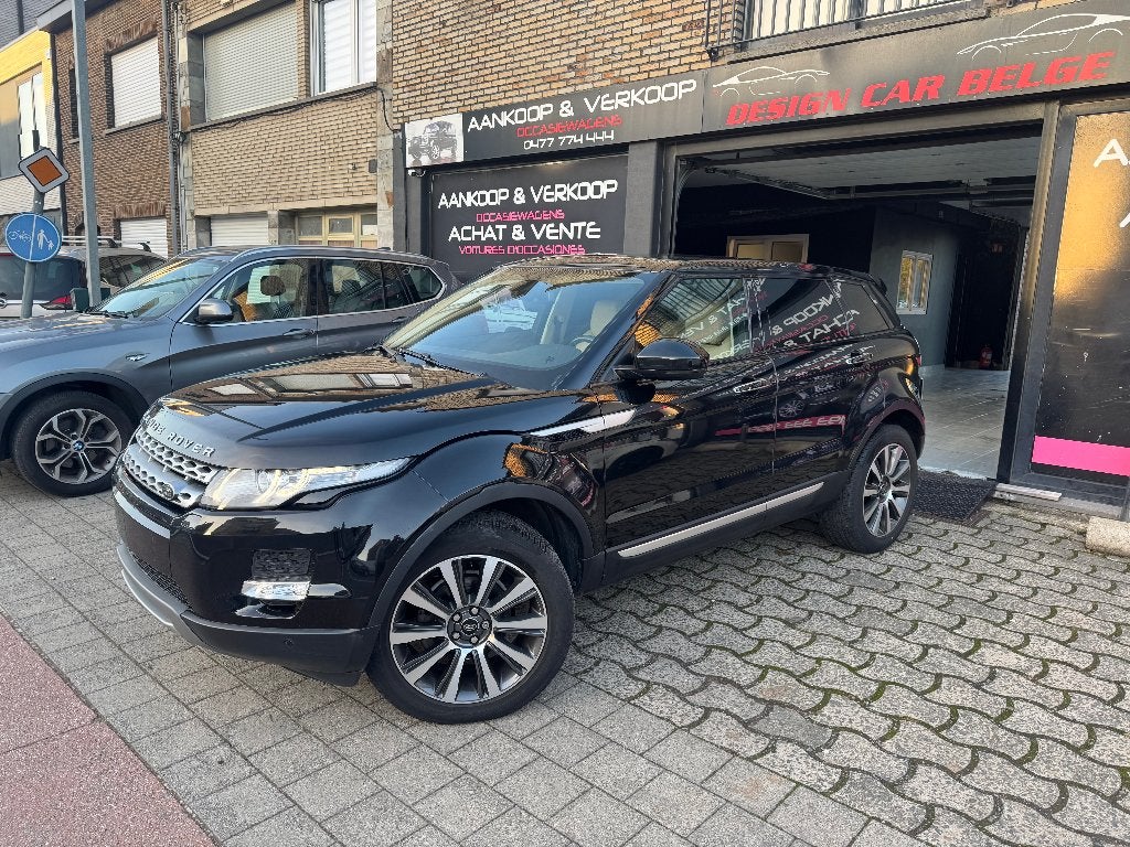 Land Rover Evoque Benzine 2.0 Si4 4WD Automaat Prestige, Auto's, Automaat, Zwart, Leder, SUV of Terreinwagen