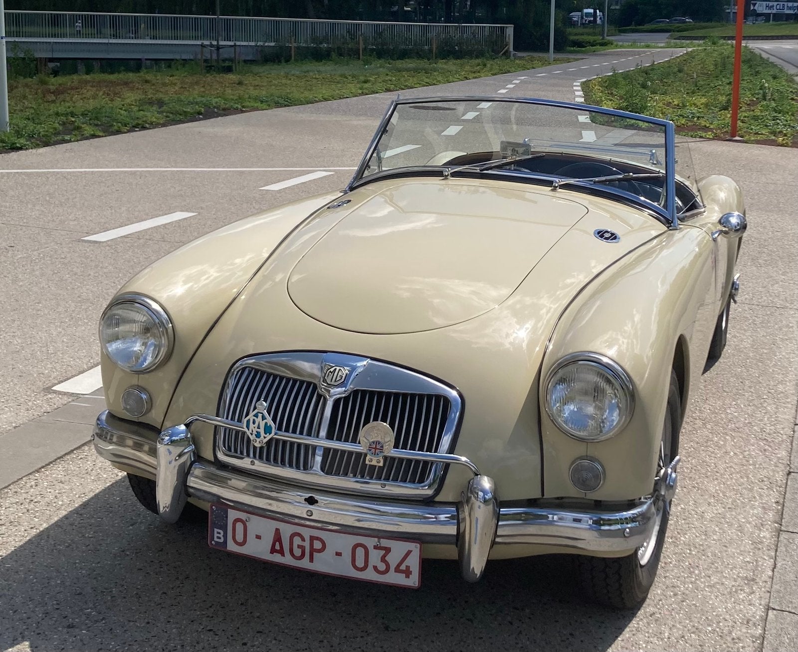 Oldtimer Cabrio MGA, foto 3
