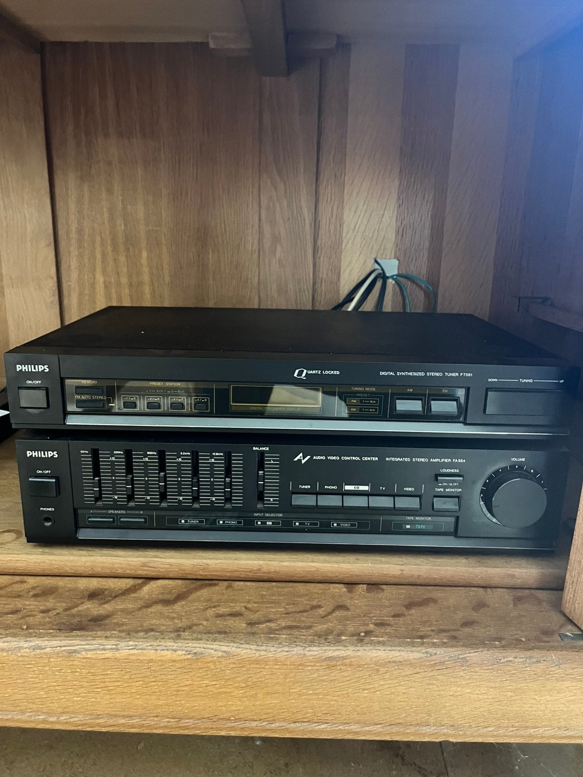 Stereo Philips, TV, Hi-fi & Vidéo, Chaîne Hi-fi, Enlèvement, Utilisé, Philips