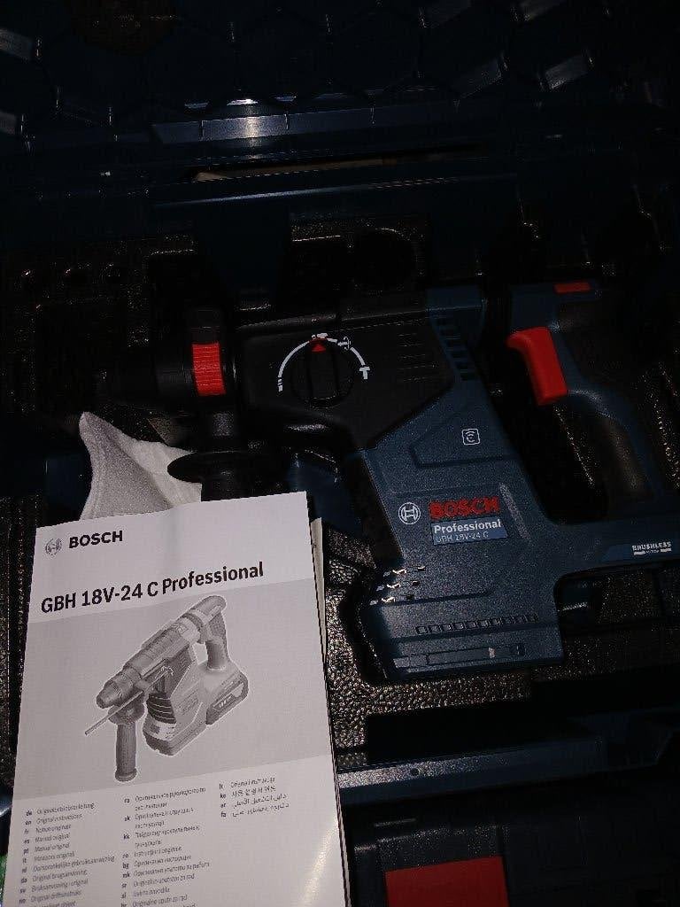 Foreuse Bosch GBH 18V-24C, Enlèvement, Neuf, Foreuse et Perceuse, Mécanisme de percussion