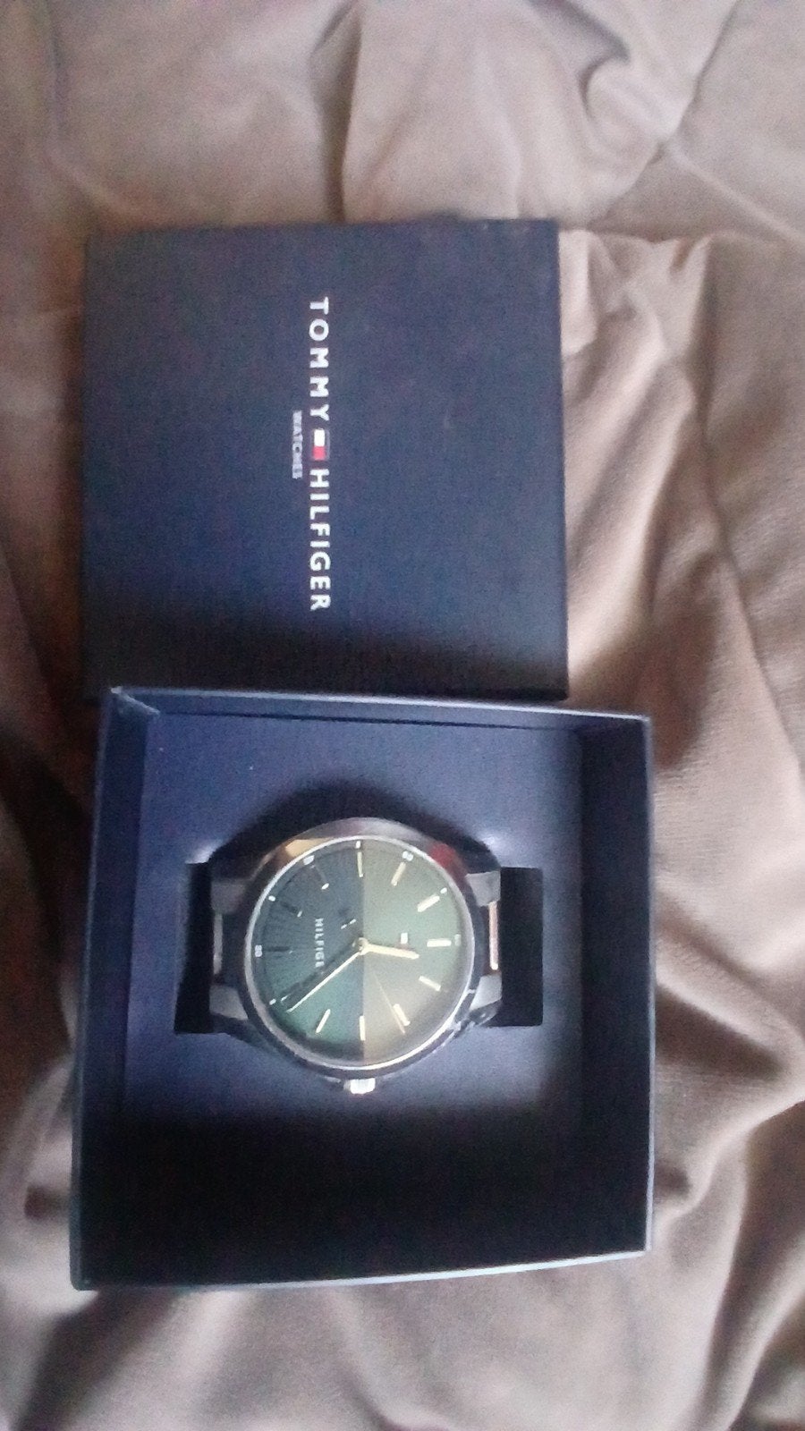 Tommy hilfiger horloge, Staal, Staal, Polshorloge, Zo goed als nieuw