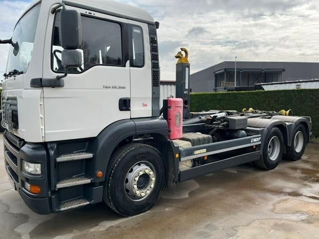 MAN TGA 26.360 (6X4), Auto's, Vrachtwagens, Automaat, MAN, Wit, Diesel