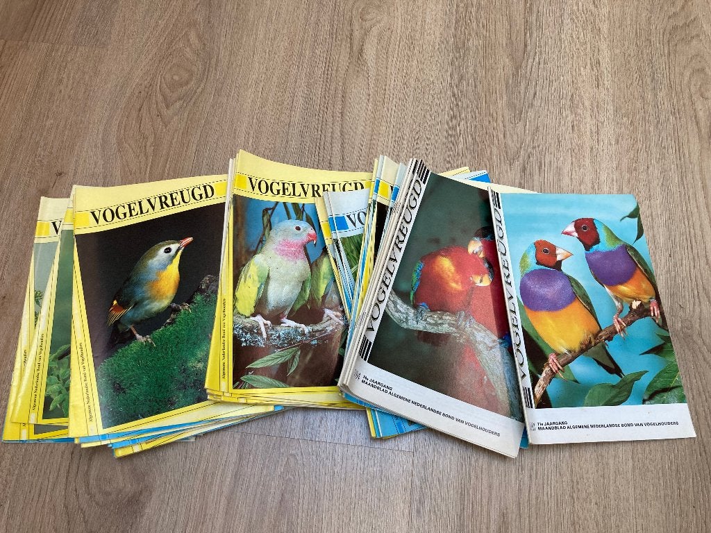 Vogelbladen Vogelvreugd, Enlèvement ou Envoi, Comme neuf, Oiseaux
