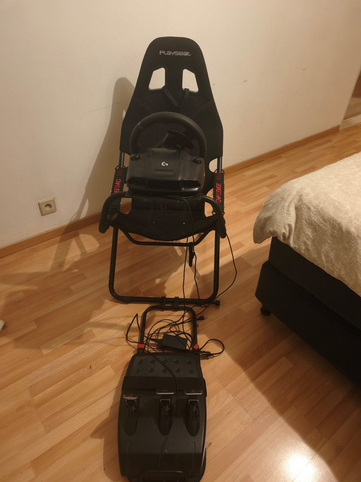 playseat racstoel, Enlèvement