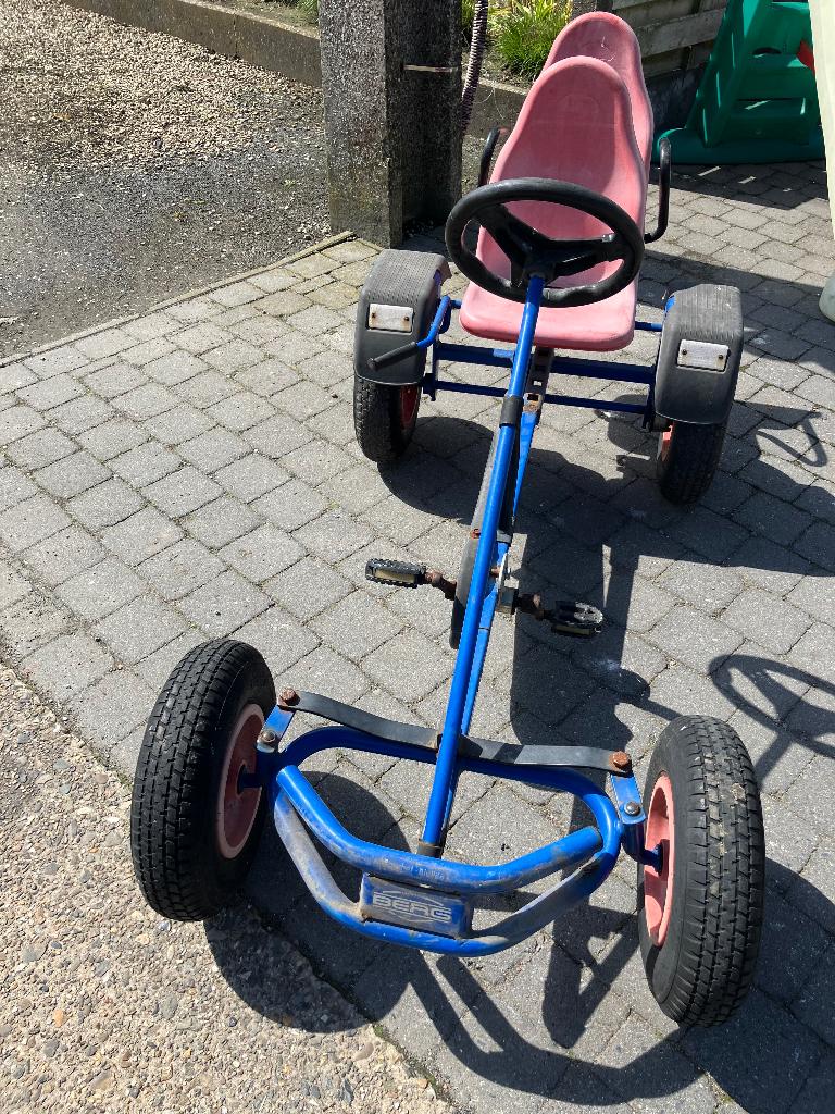 Berg go - cart, Kinderen en Baby's, Speelgoed | Buiten | Skelters, Ophalen, Gebruikt, Berg, Duozit