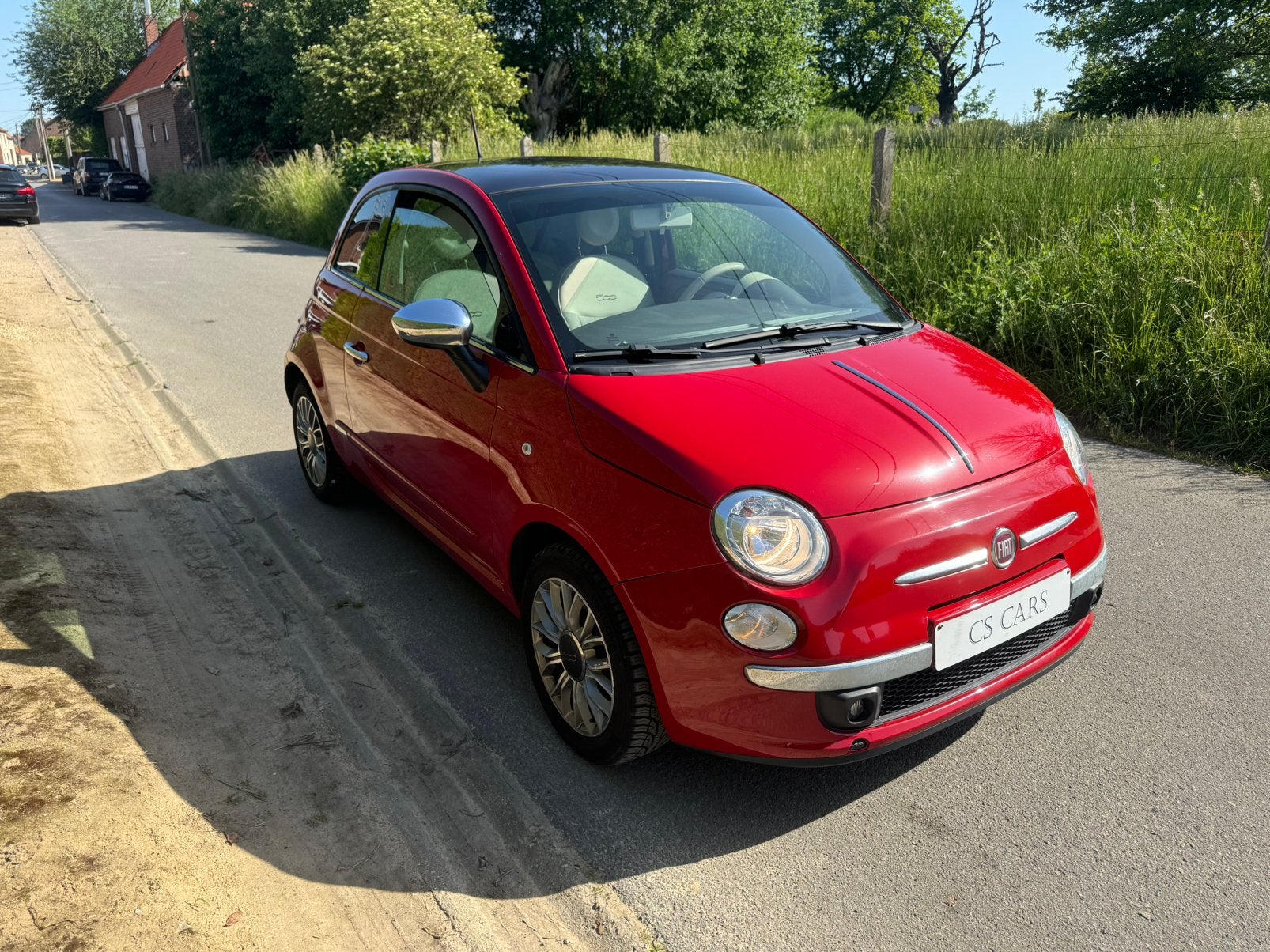 Fiat 500 | 75.000km | Benzine | Airco | Pano | 1ste eigenaar, Autos, Fiat, Achat, Euro 6, Entreprise, Boîte manuelle