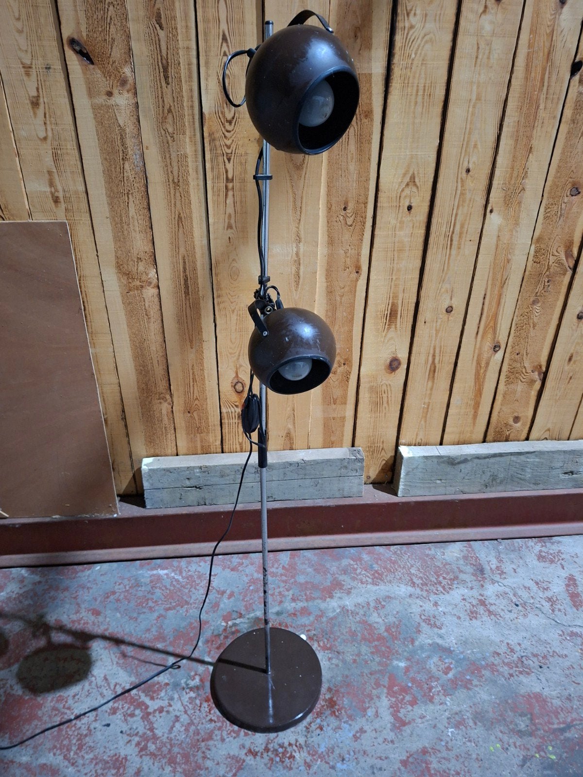 Vintage eyeball vloerlamp, Ophalen of Verzenden