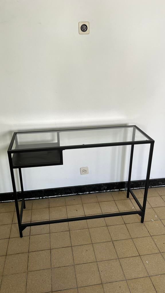 Wandtafel, Huis en Inrichting, Ophalen, Zo goed als nieuw, Glas