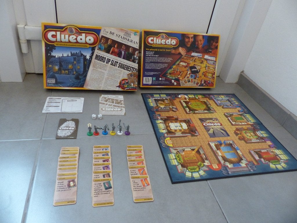 Bordspel Cluedo Parker - perfecte staat, Hobby en Vrije tijd, Gezelschapsspellen | Bordspellen, Ophalen of Verzenden, Zo goed als nieuw