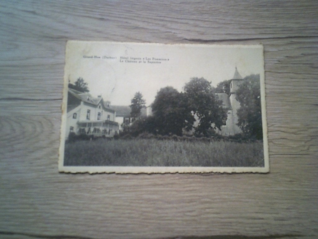 GRAND-HAN - DURBUY: Hôtel Liègeois "Les Pommiers" Le Château, Enlèvement ou Envoi, Avant 1920, Affranchie, Luxembourg
