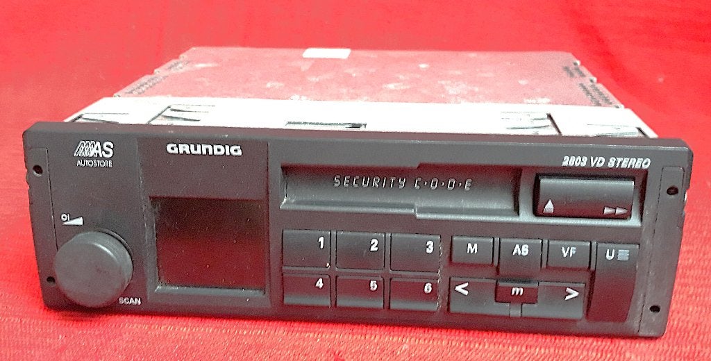 Vintage autoradio Gründig, Ophalen of Verzenden