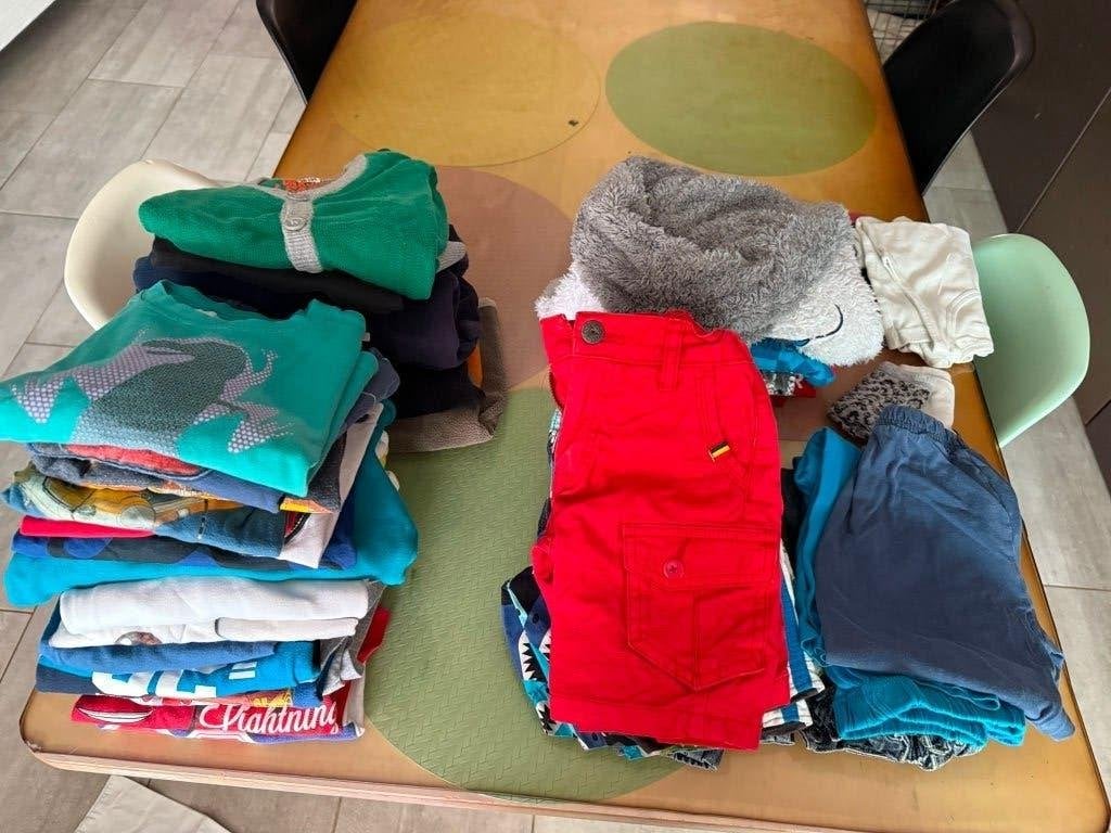 kledingpakket 92 - 104 voor jongens in goede staat, Ophalen of Verzenden, Gebruikt, Maat 92