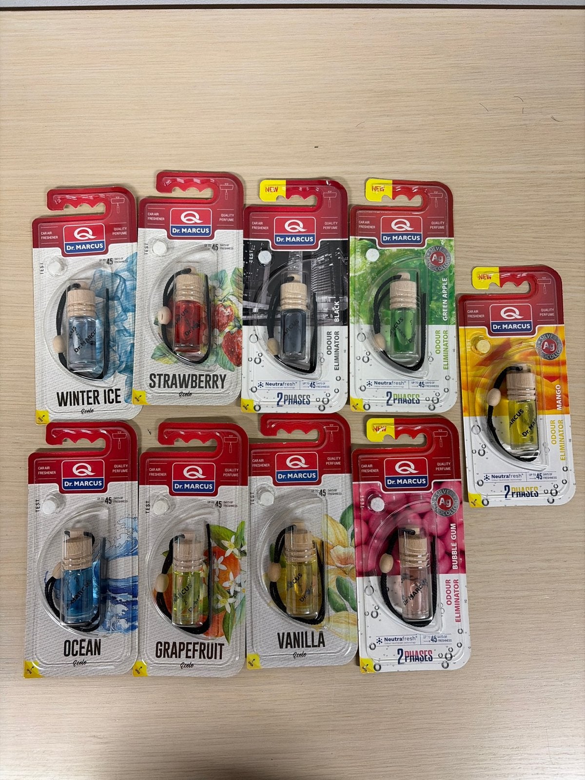 Dr. Marcus Auto Perfume - 5 pour 10€, Autos : Divers, Accessoires de voiture, Neuf, Enlèvement ou Envoi