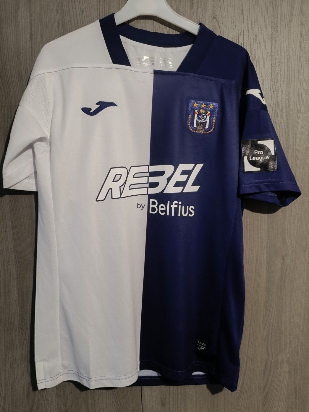 maillot REBEL RSC Anderlecht shirt Tristan Degreef, Maillot
