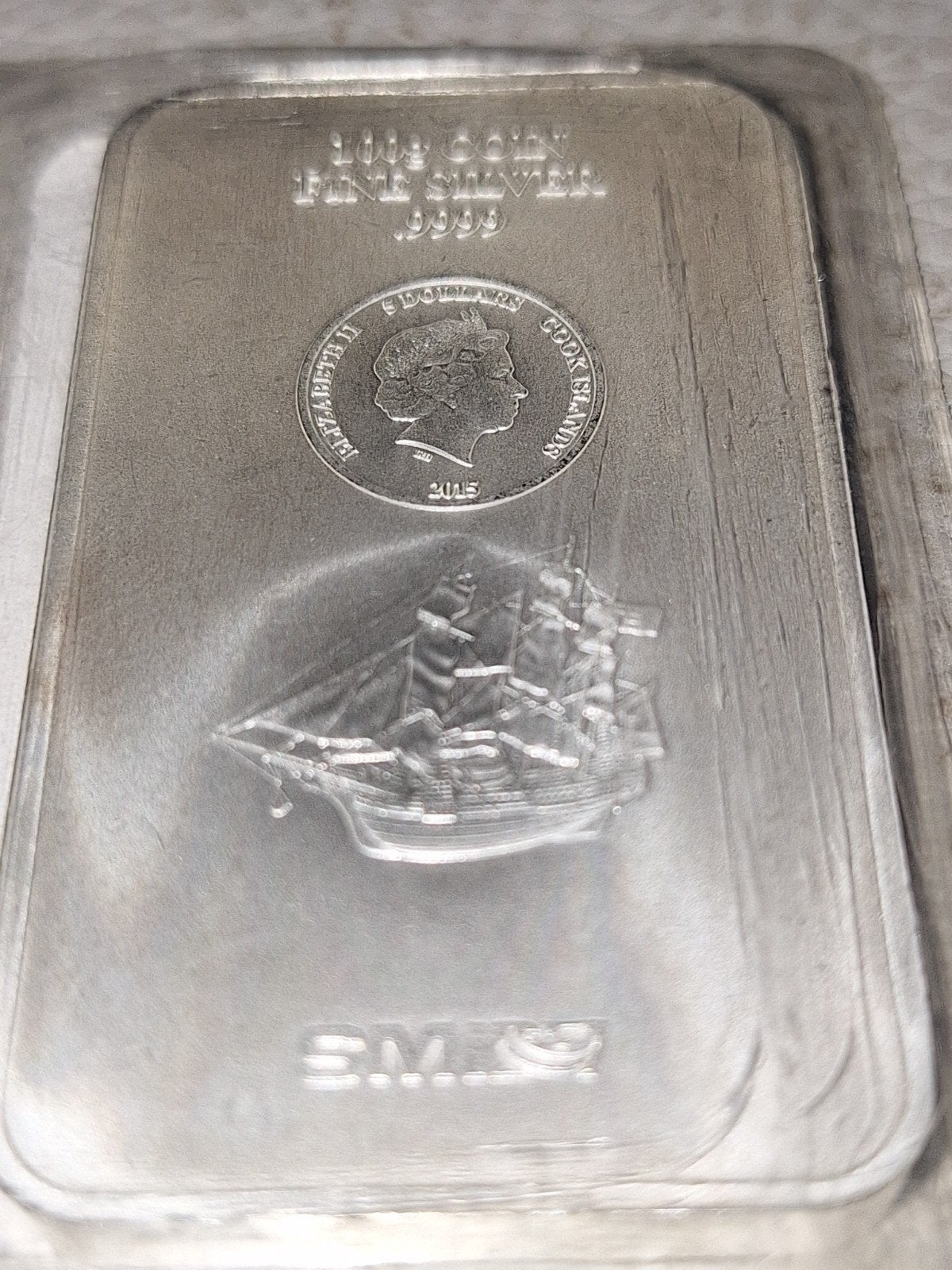 Magnifique porte-monnaie en argent des îles Cook, 100 g (.99, Timbres & Monnaies, Métaux nobles & Lingots, Enlèvement ou Envoi