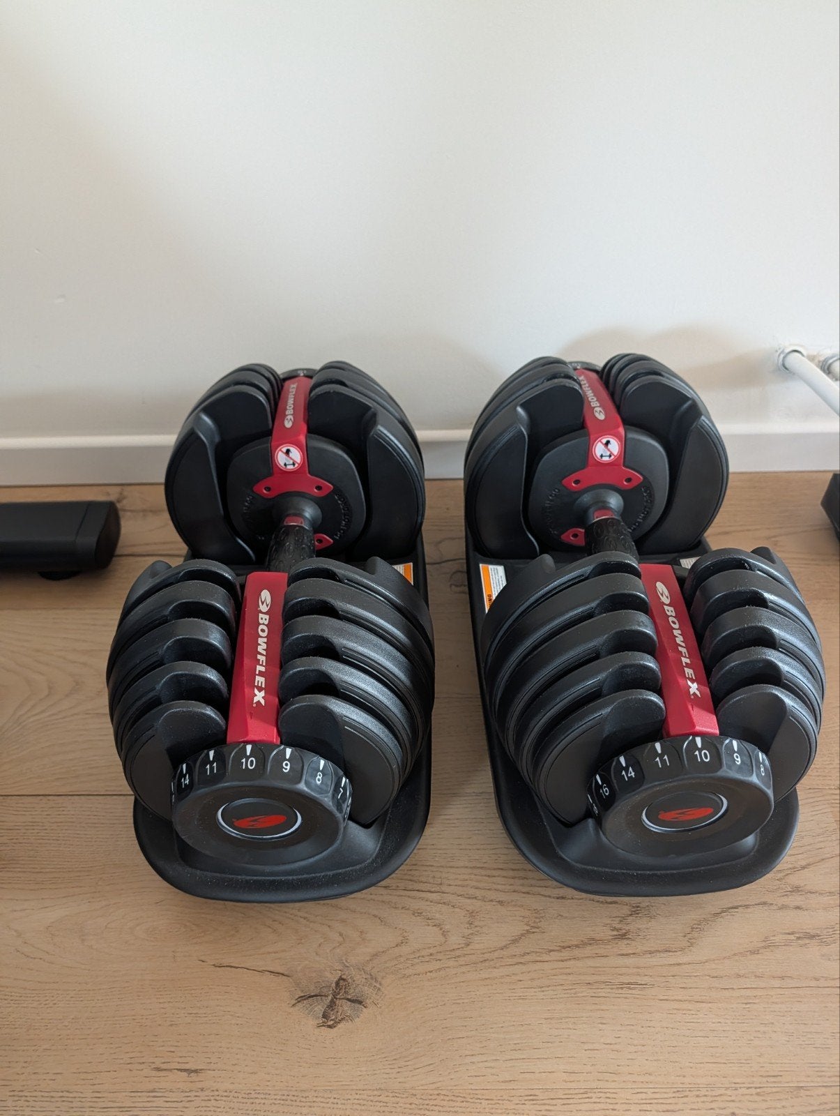 Ensemble d'haltères BowFlex SelectTech BF552i 2-24 kg + banc, Enlèvement, Set d’haltères