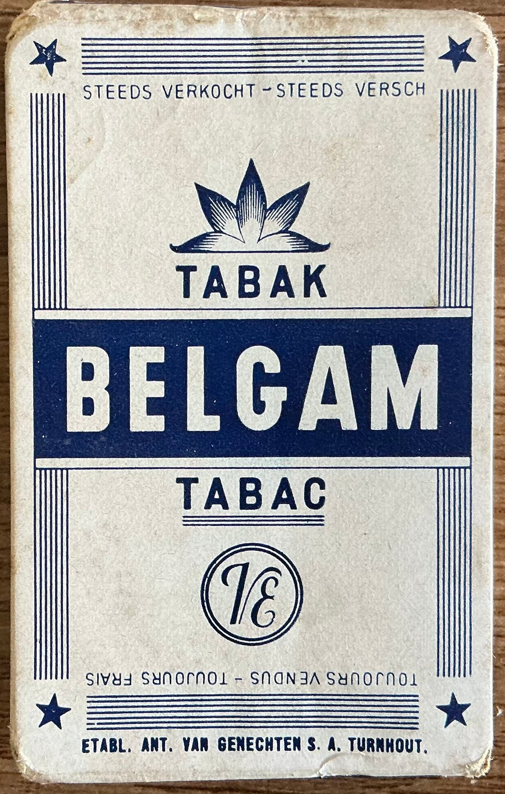Old VANDER ELST/BELGAM/Jeu de cartes, Collections, Enlèvement ou Envoi, Comme neuf, Emballage