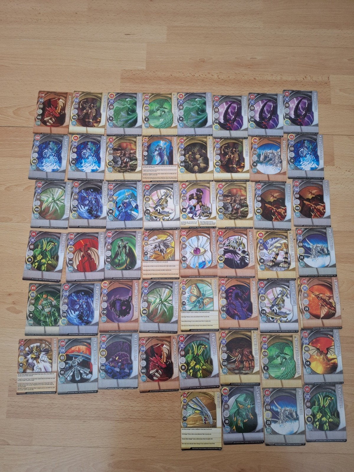 Grote collectie Bakugan kaarten - 50+ stuks, Hobby en Vrije tijd, Ophalen of Verzenden