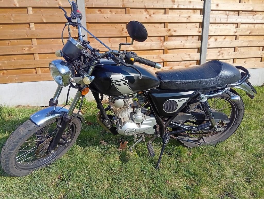 Mash fifty 50 cc rijklaar, 7167 km , goede staat., Fietsen en Brommers, Brommers | Crossbrommers, Gebruikt, 50 cc, Ophalen, Overige merken