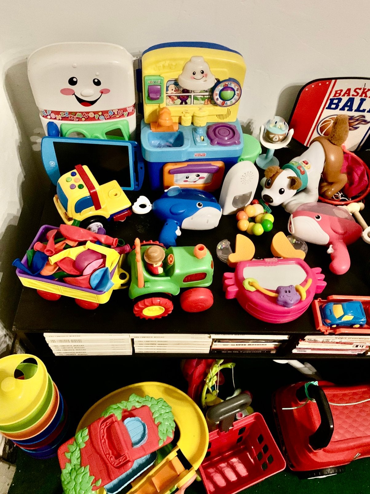 Grand lot de jouets premier âge /éveil Fisher-Price, porteur, Enlèvement, Comme neuf