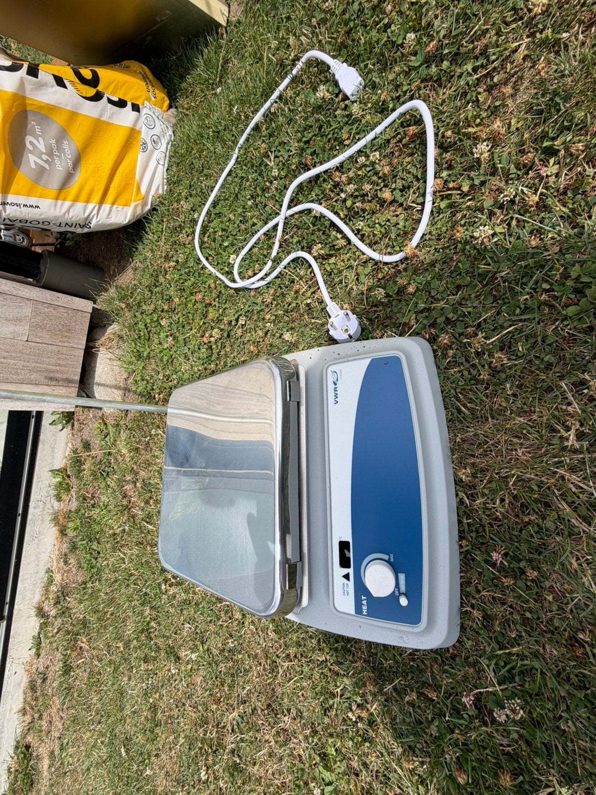 Elektrische verwarmplaat vwr, Ophalen of Verzenden, Zo goed als nieuw