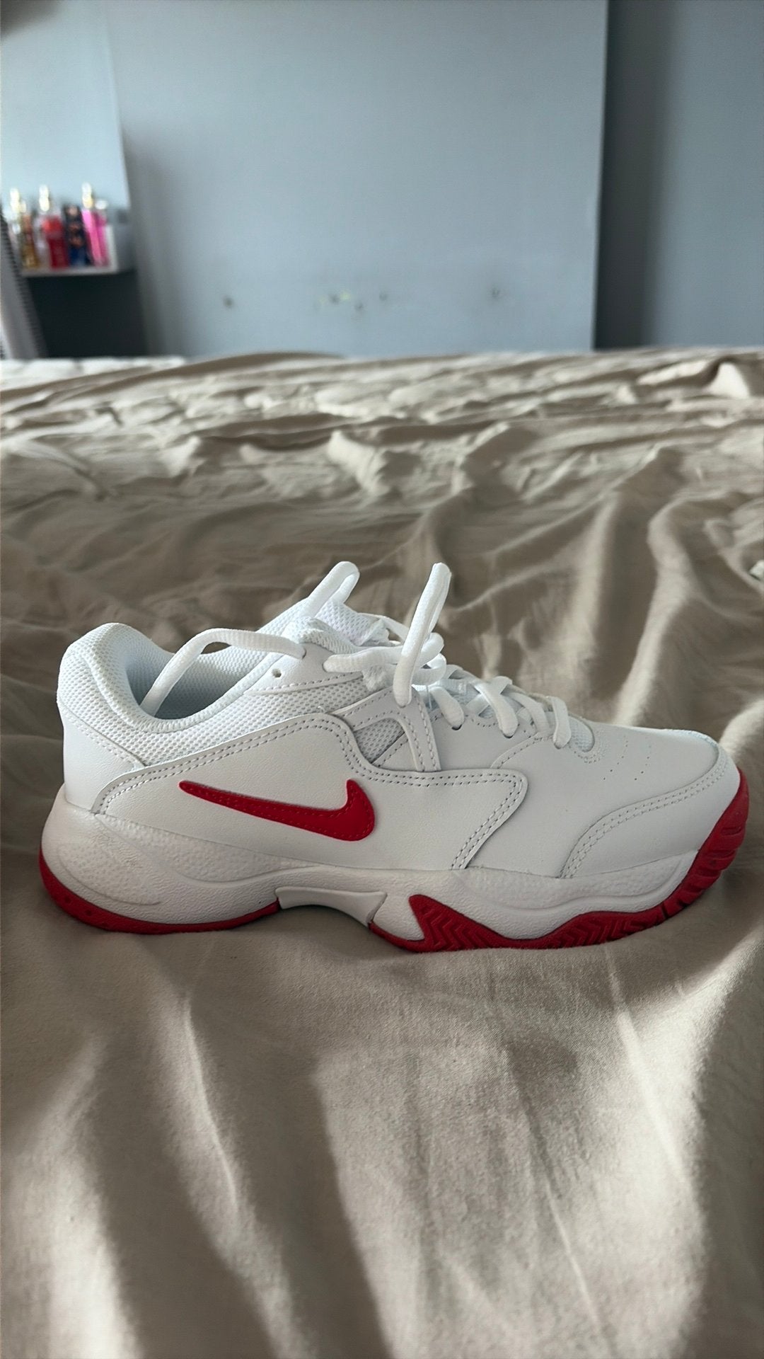 Nike JR Court, Kleding | Heren, Schoenen, Wit, Ophalen of Verzenden, Zo goed als nieuw, Sneakers
