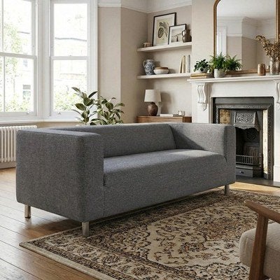 Nouveau canapé Ikea KLIPPAN gris en boîte, Maison & Meubles, Enlèvement, Comme neuf