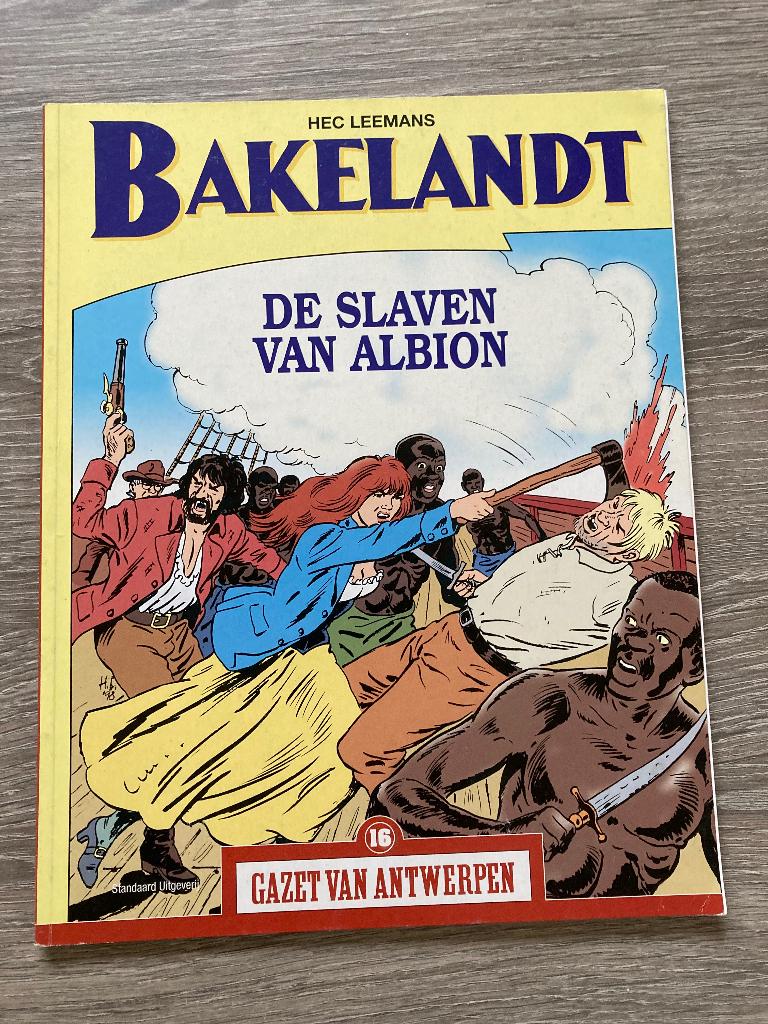Strip Bakelandt De slaven van Albion, Boeken, Stripverhalen, Eén stripboek, Ophalen, Gelezen