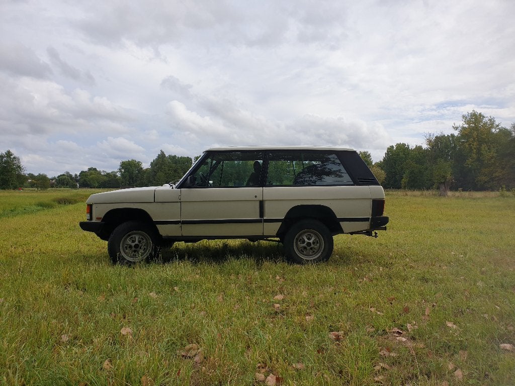 Range Rover Classic, 2-deurs, 2.4TD, 1989, 100 kW, Stof, 4 cilinders, Wit