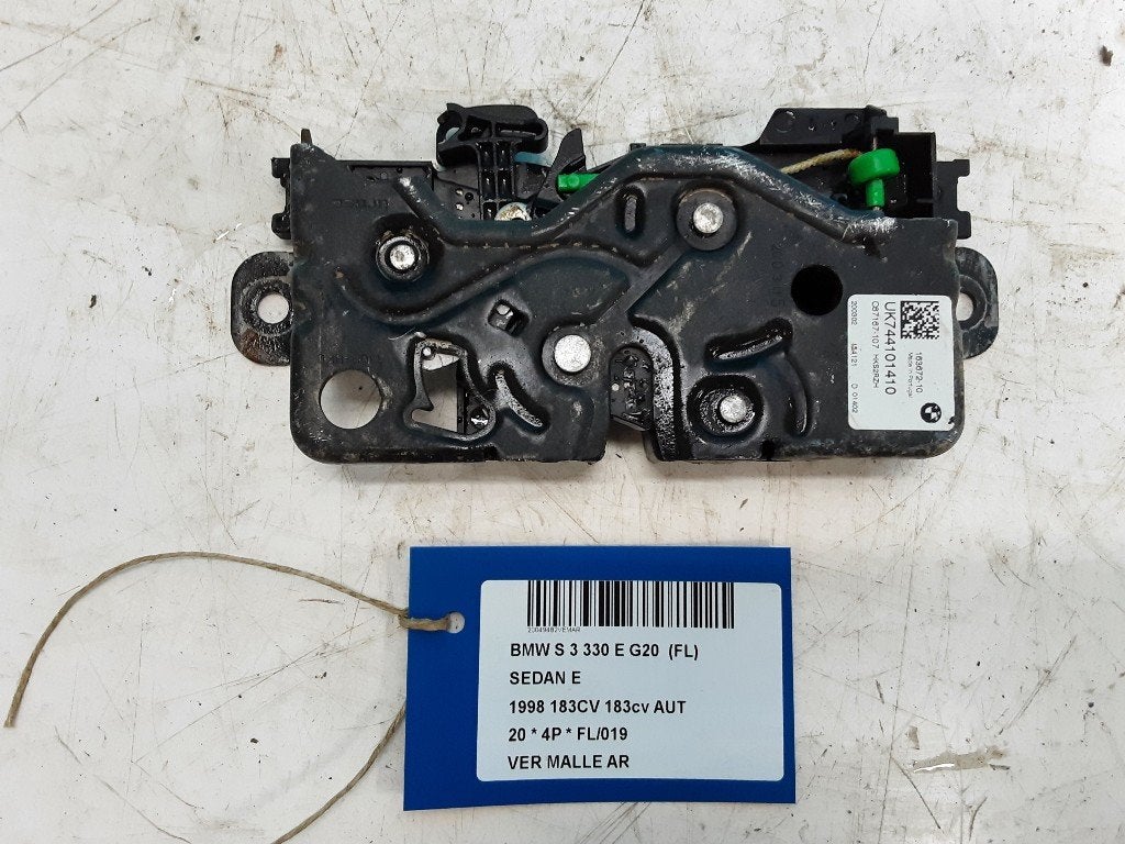 ACHTERKLEPSLOT BMW 3 serie (G20) (16367210), Gebruikt, Achterklep, Mevr. I. Hauben, BMW