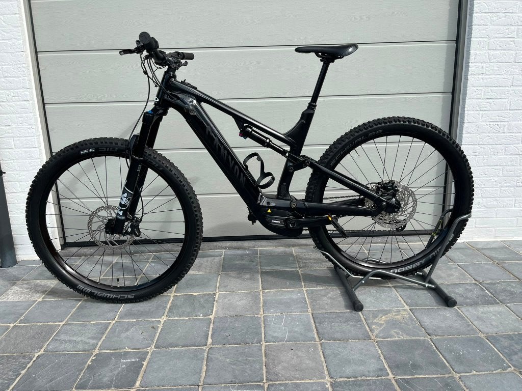 canyon neuron on 7 E-mtb**2400KM**stealth black**fULLY**, Gebruikt, Schijfrem, Ophalen, Overige merken