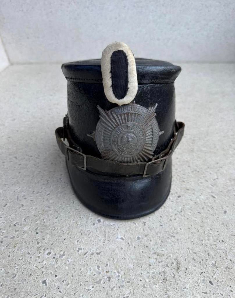 Wo1 Duitse shako Pruisen Garde, Verzamelen, Ophalen of Verzenden