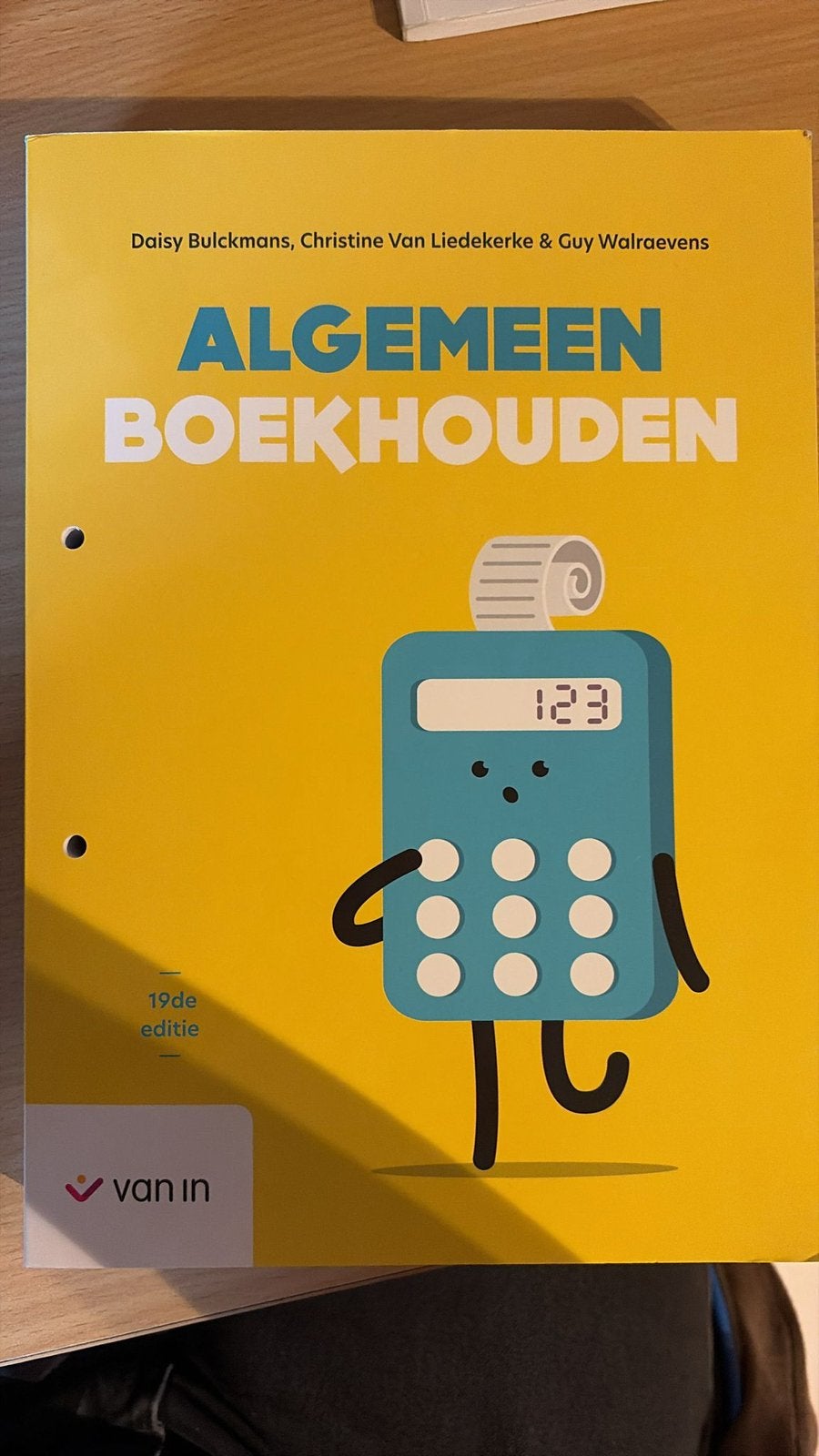 Algemeen boekhouden, Ophalen, Zo goed als nieuw