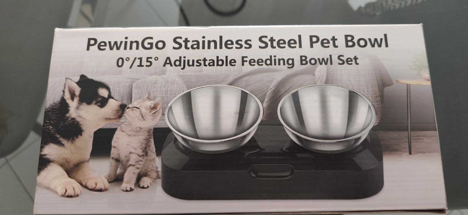 Ensemble de gamelles pour chien ou chat, Enlèvement