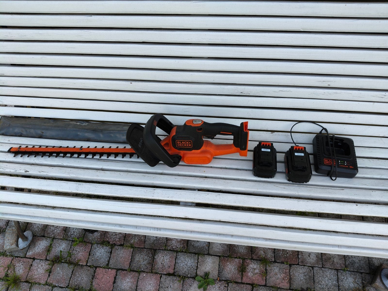 Haagschaar op batterij, lees beschrijving, Tuin en Terras, Ophalen