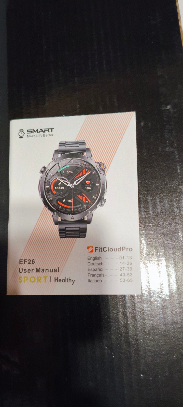 Smartwatch voor heren, Handtassen en Accessoires, Smartwatches, Ophalen of Verzenden, Afstand