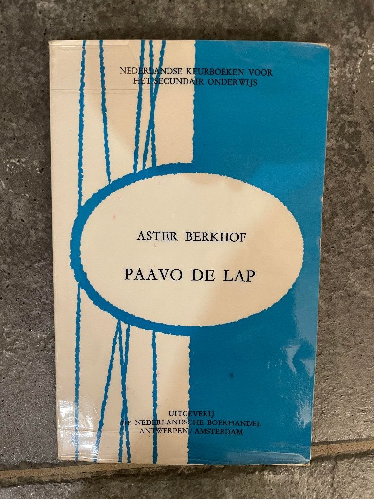 Paavo de Lap: Aster Berkhof, Boeken, Romans, Ophalen of Verzenden