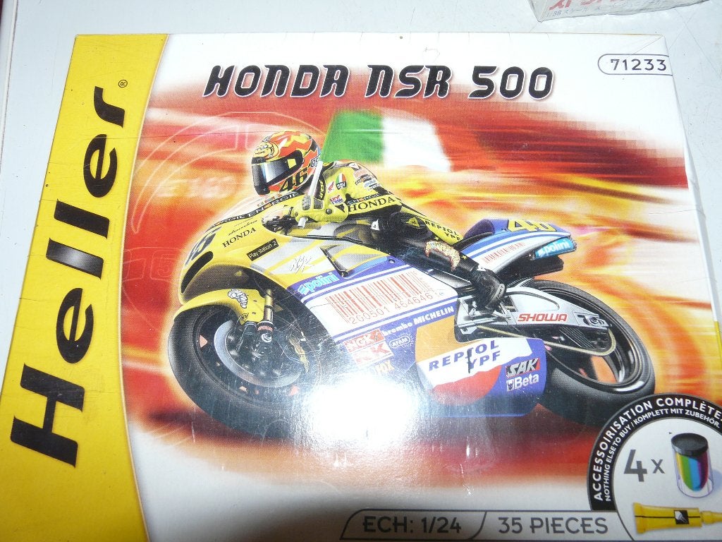 HONDA NSR 500 1/24 HELLER, Hobby & Loisirs créatifs, Modélisme | Voitures & Véhicules, Neuf, Plus grand que 1:32, Autres types