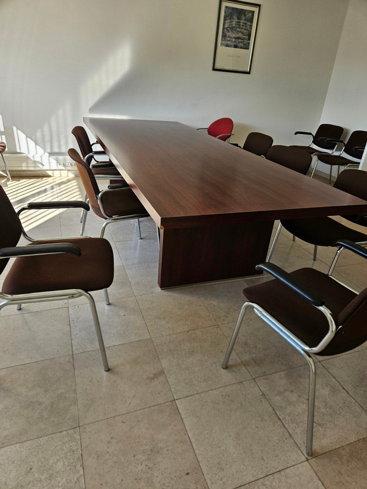 grote tafel met stoelen, Huis en Inrichting, Ophalen