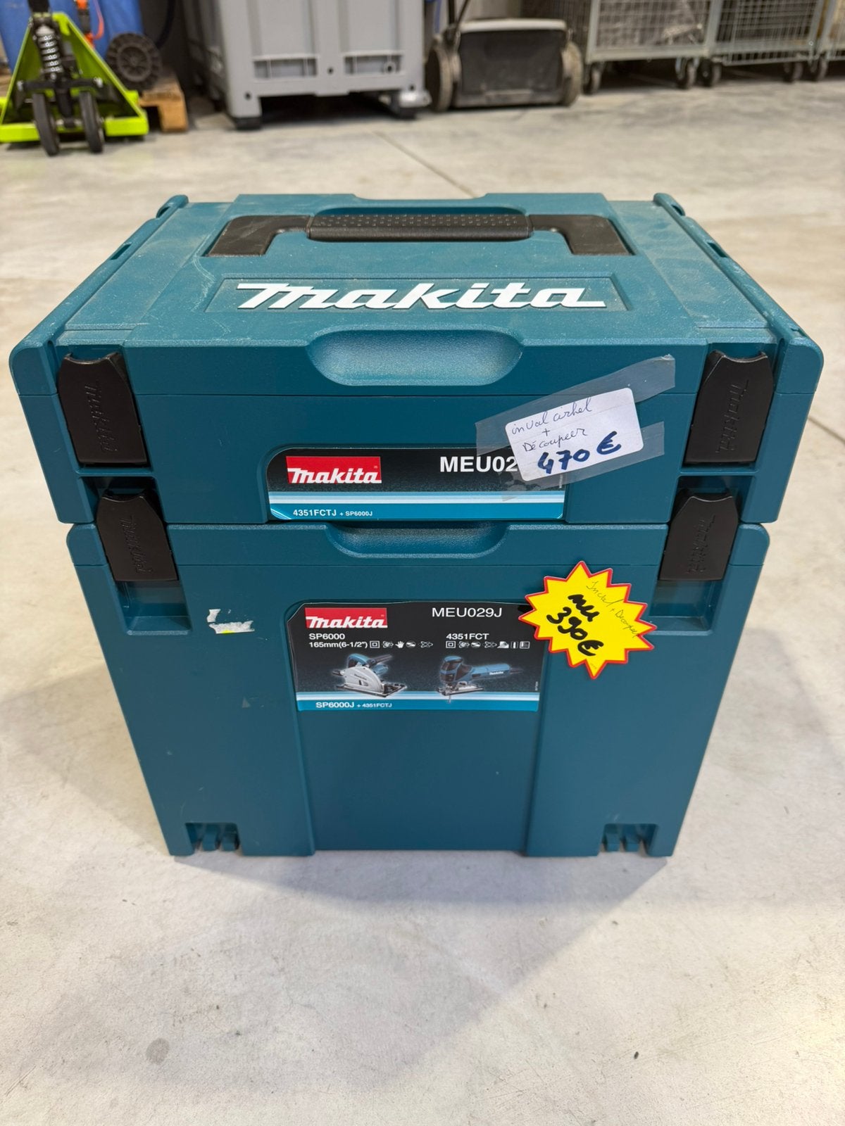 Makita splinternieuw, Enlèvement, Neuf