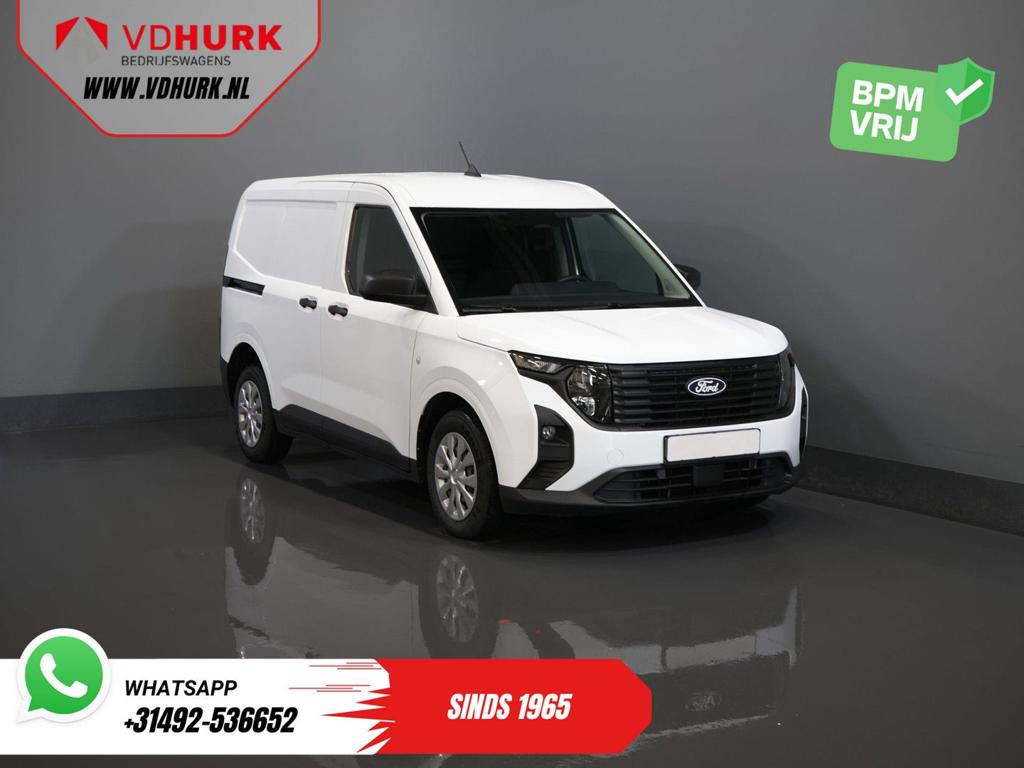 Ford Transit Courier 1.0 Trend 100 pk BENZINE Carplay/ Virtu, Parkeersensor, Wit, Bedrijf, Handgeschakeld