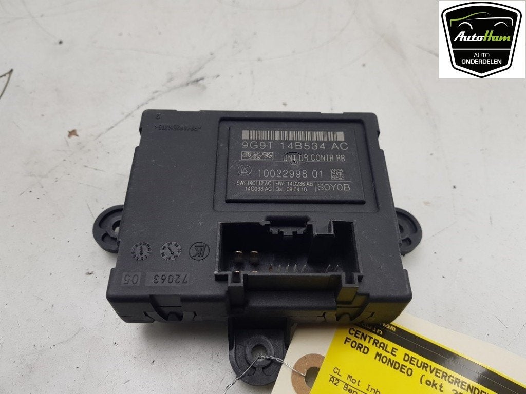 ORDINATEUR VEROUILLAGE CENTRALISE Ford Mondeo IV Wagon, Utilisé, Ford