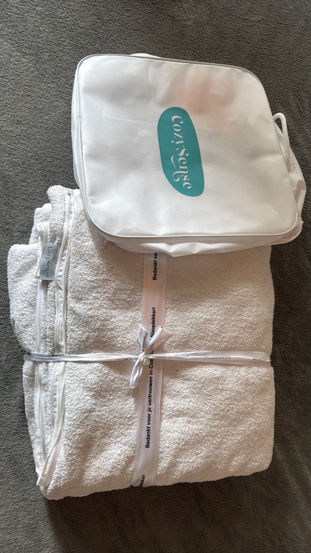CozySense Verzwaringsdeken 5kg - 140x200cm, Kinderen en Baby's, Ophalen, Gebruikt