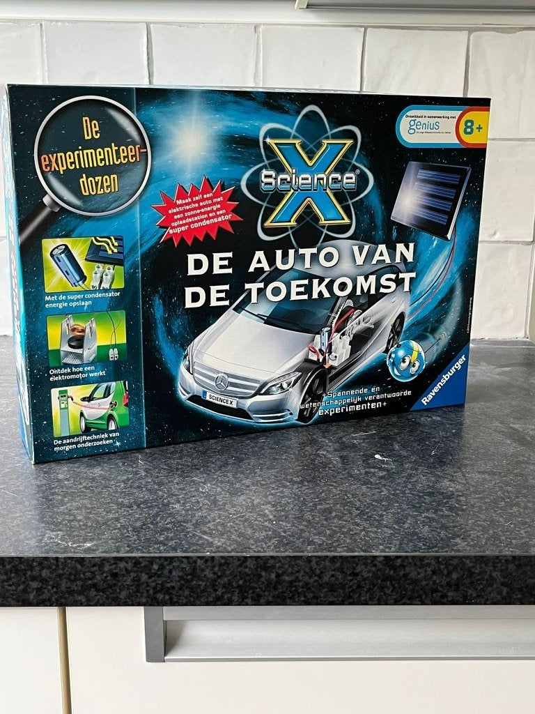 De auto van de toekomst (experimenteerset), Ophalen, Zo goed als nieuw, Ontdekken