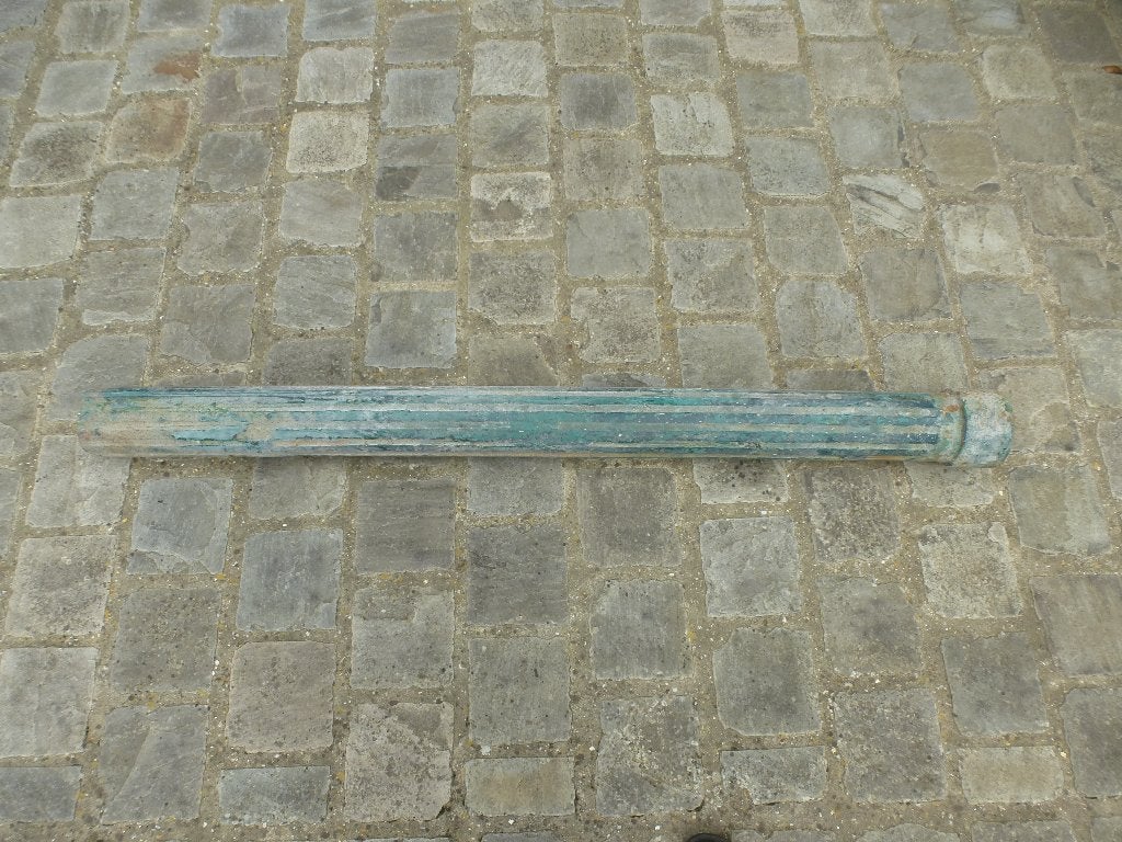 Ancien tube de pluie en fonte, extrémité inférieure, 130 cm, Enlèvement, Utilisé