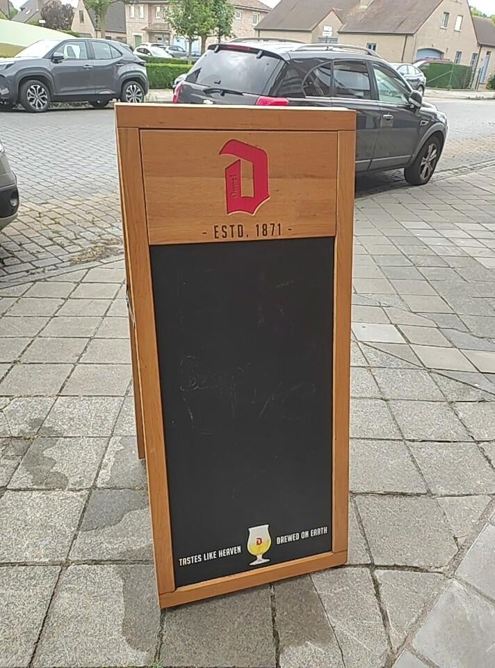 Te koop: Duvel bord 80€, Verzamelen, Ophalen, Duvel