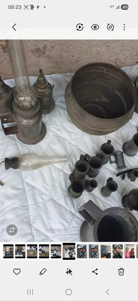 Lot vieux objets, Collections, Enlèvement