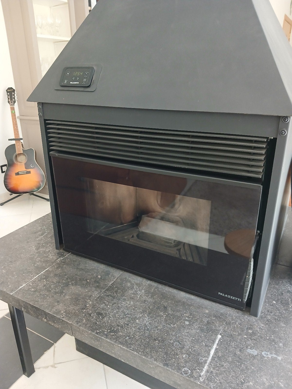 Insert à pellets PALAZZETTI A70 / AC70 – 9 kW – très peu ser, Enlèvement, Insert