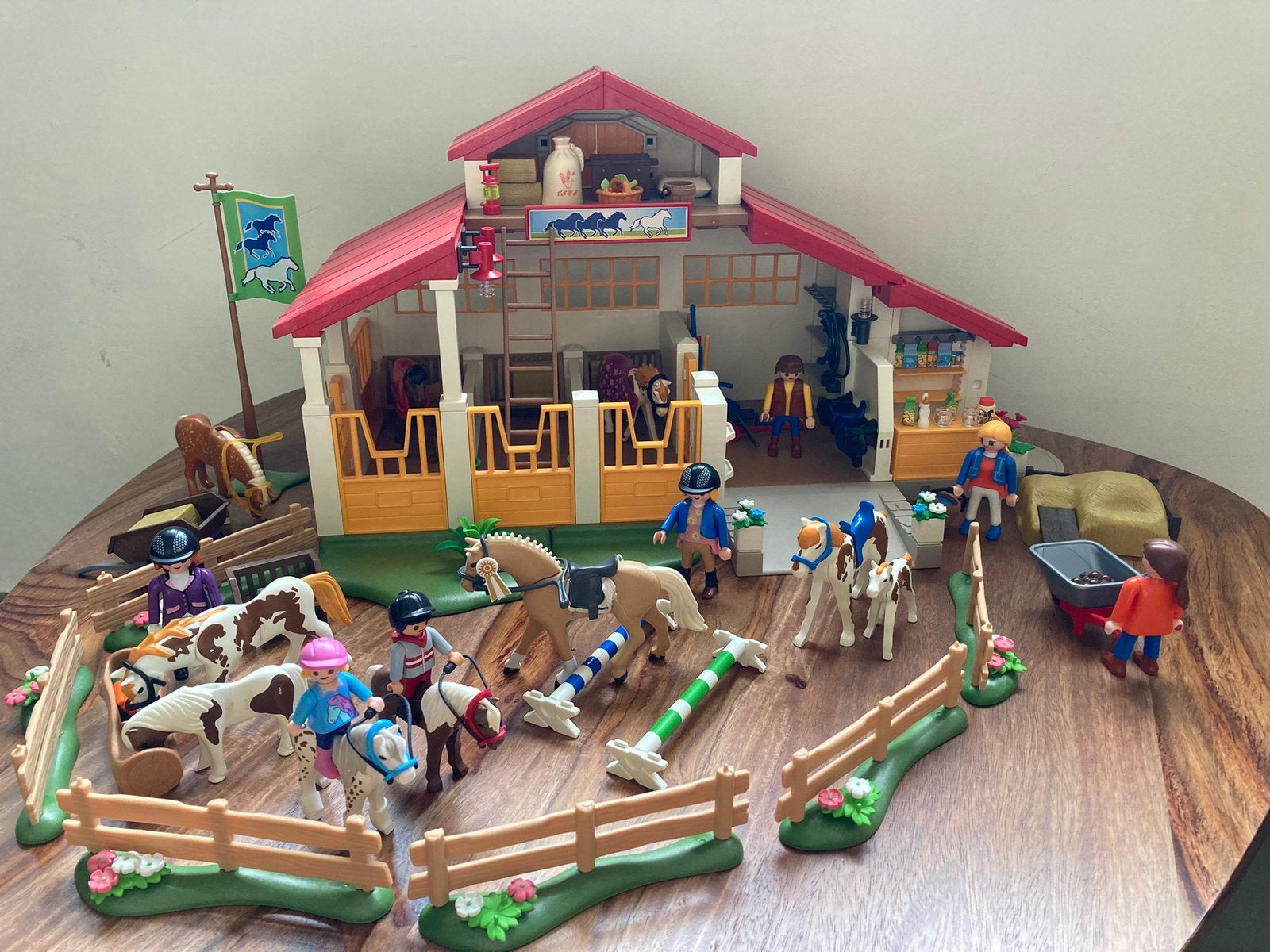 Playmobil paardenmanege, Enlèvement, Utilisé